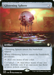 Glistening Sphere (Extended Art) [Phyrexia: All Will Be One Commander] | Galaxy Games LLC