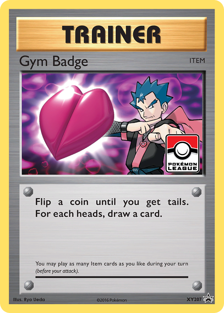 Gym Badge (XY207) (Koga) [XY: Black Star Promos] | Galaxy Games LLC