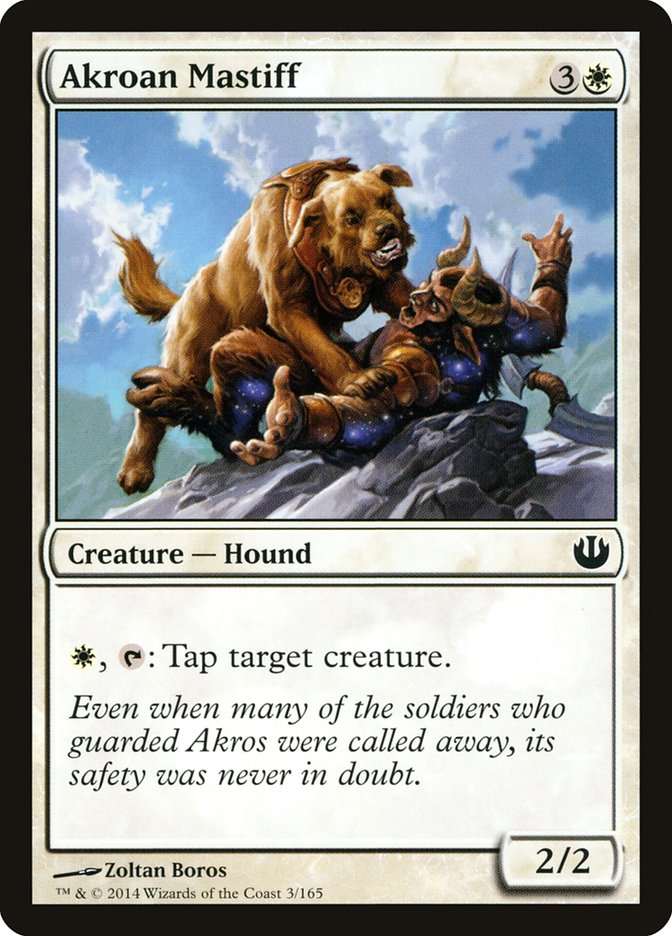 Akroan Mastiff [Journey into Nyx] | Galaxy Games LLC