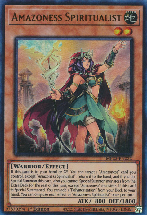 Amazoness Spiritualist [MP23-EN222] Ultra Rare | Galaxy Games LLC
