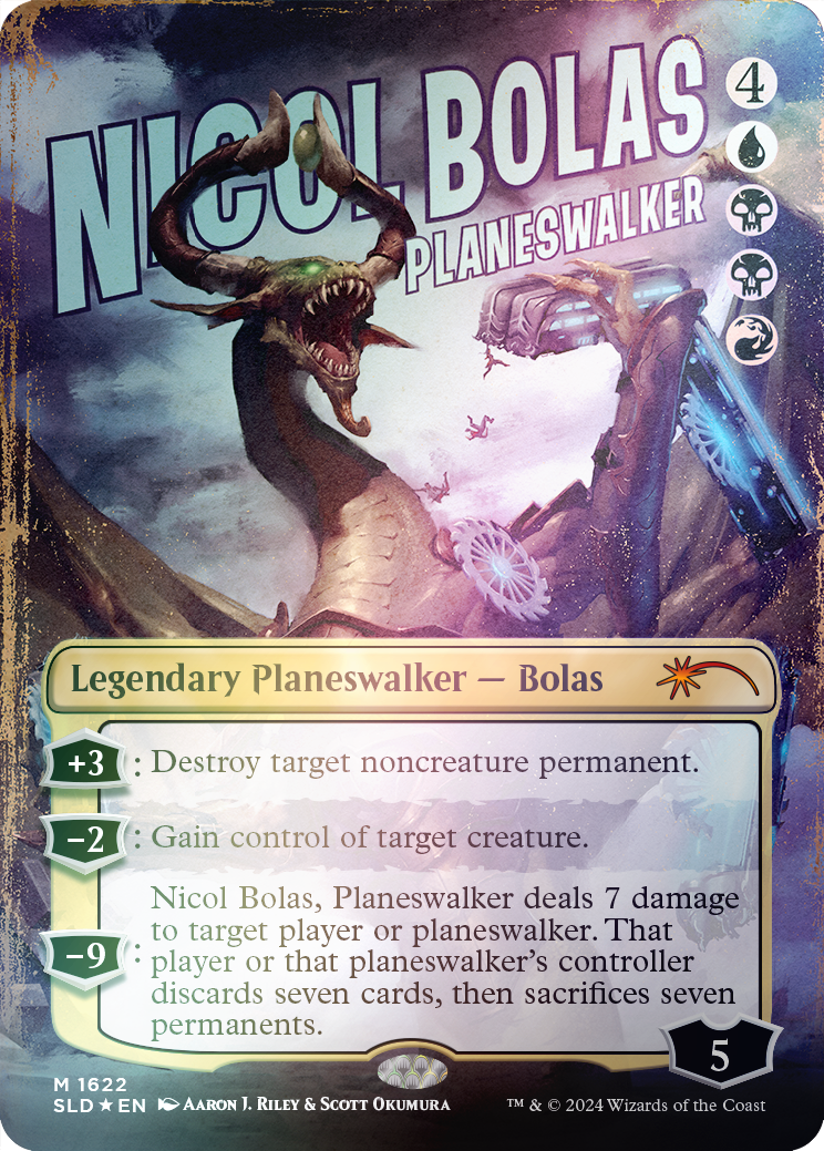 Nicol Bolas, Planeswalker (Rainbow Foil) [Secret Lair Drop Series] | Galaxy Games LLC