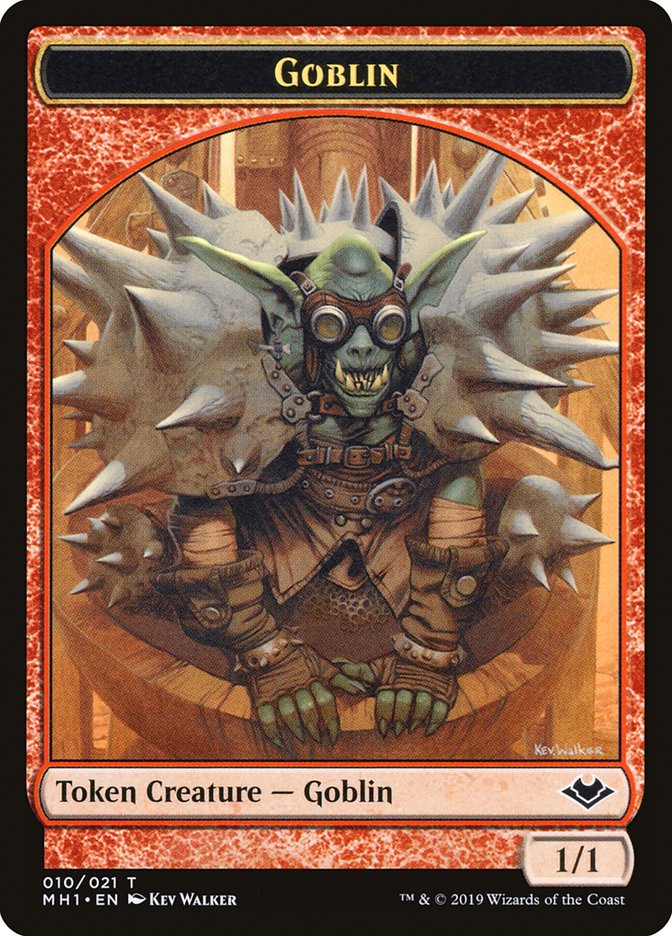 Elemental (009) // Goblin Double-Sided Token [Modern Horizons Tokens] | Galaxy Games LLC