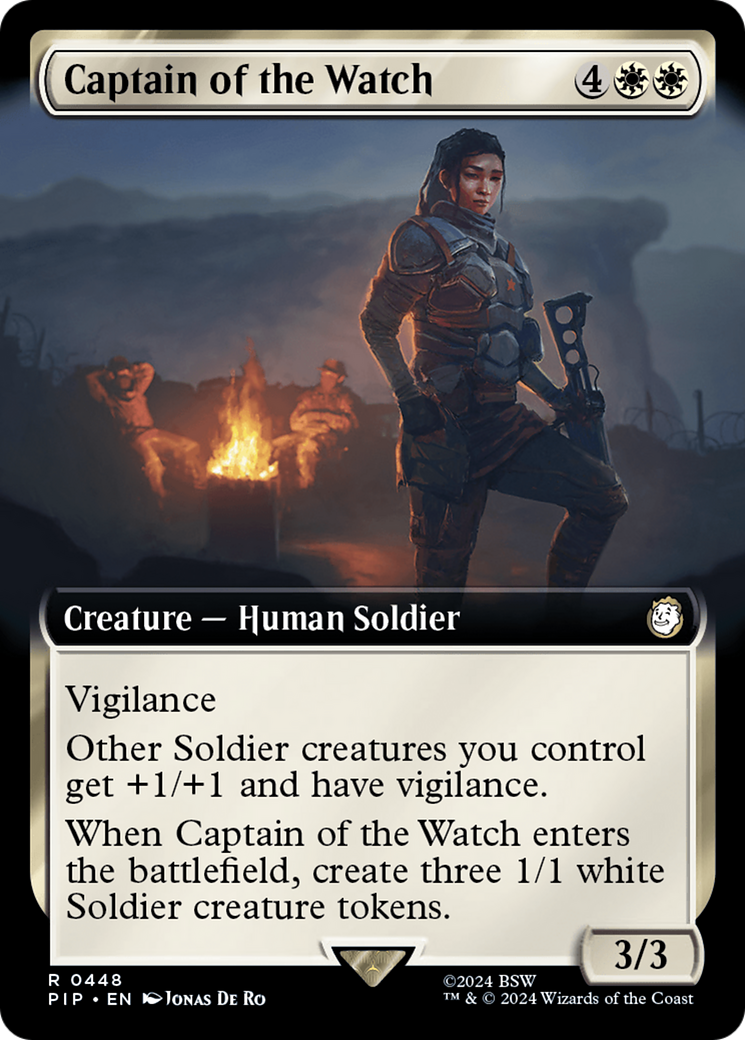 Captain of the Watch (Extended Art) [Fallout] | Galaxy Games LLC