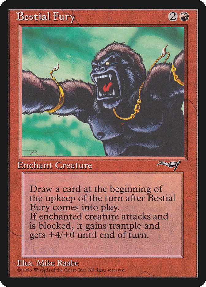 Bestial Fury (Looking Left) [Alliances] | Galaxy Games LLC