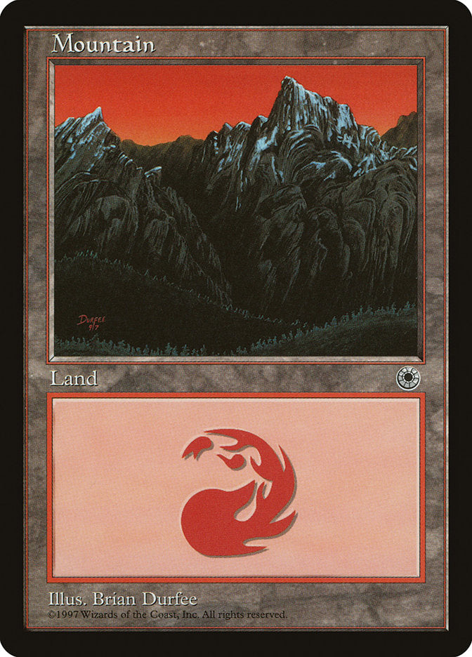 Mountain (9/7 Signature / Peak on Left) [Portal] | Galaxy Games LLC