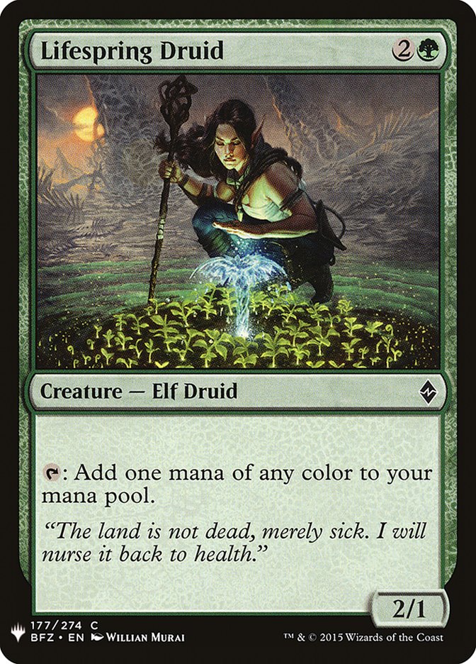 Lifespring Druid [Mystery Booster] | Galaxy Games LLC