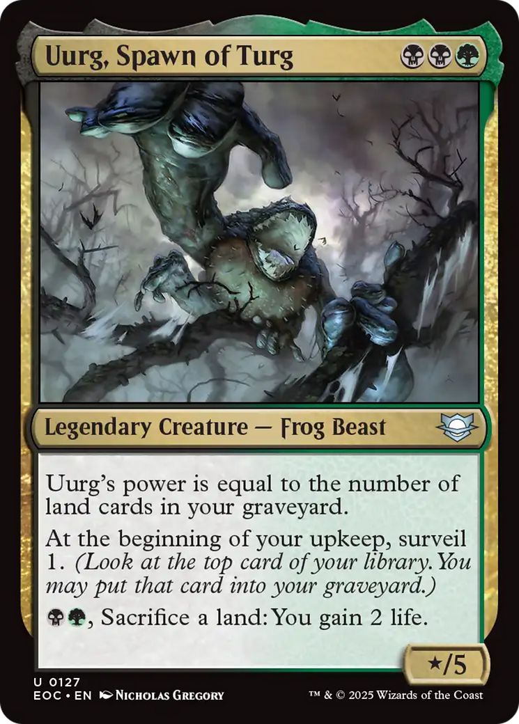 Uurg, Spawn of Turg [Edge of Eternities Commander] | Galaxy Games LLC