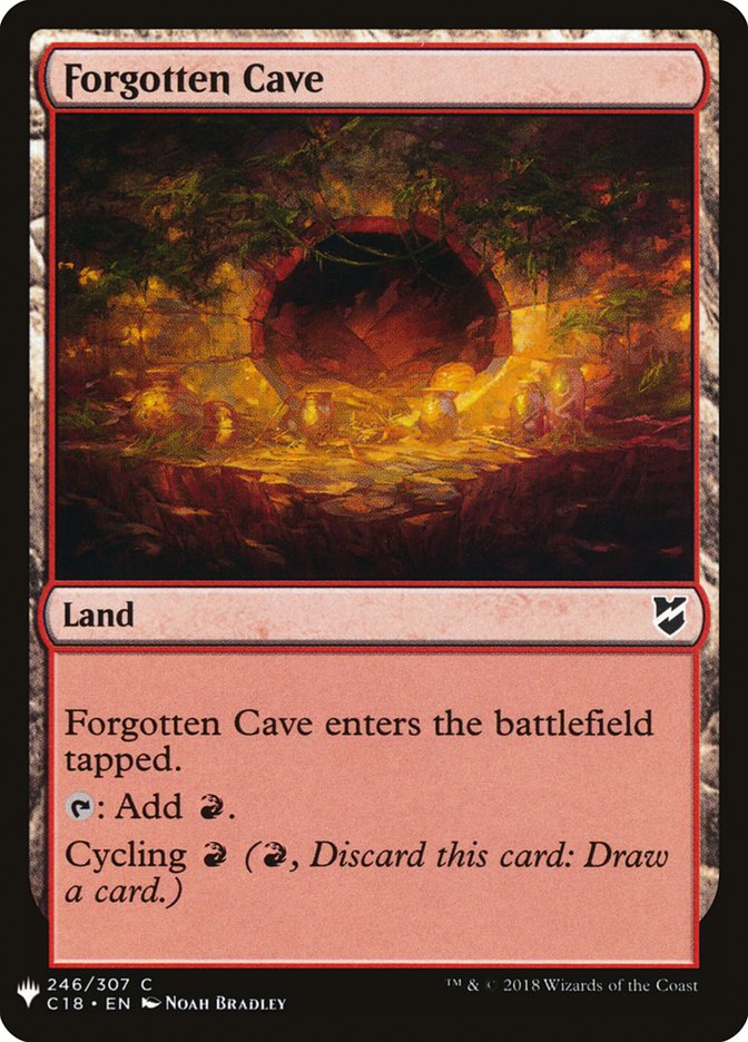 Forgotten Cave [Mystery Booster] | Galaxy Games LLC