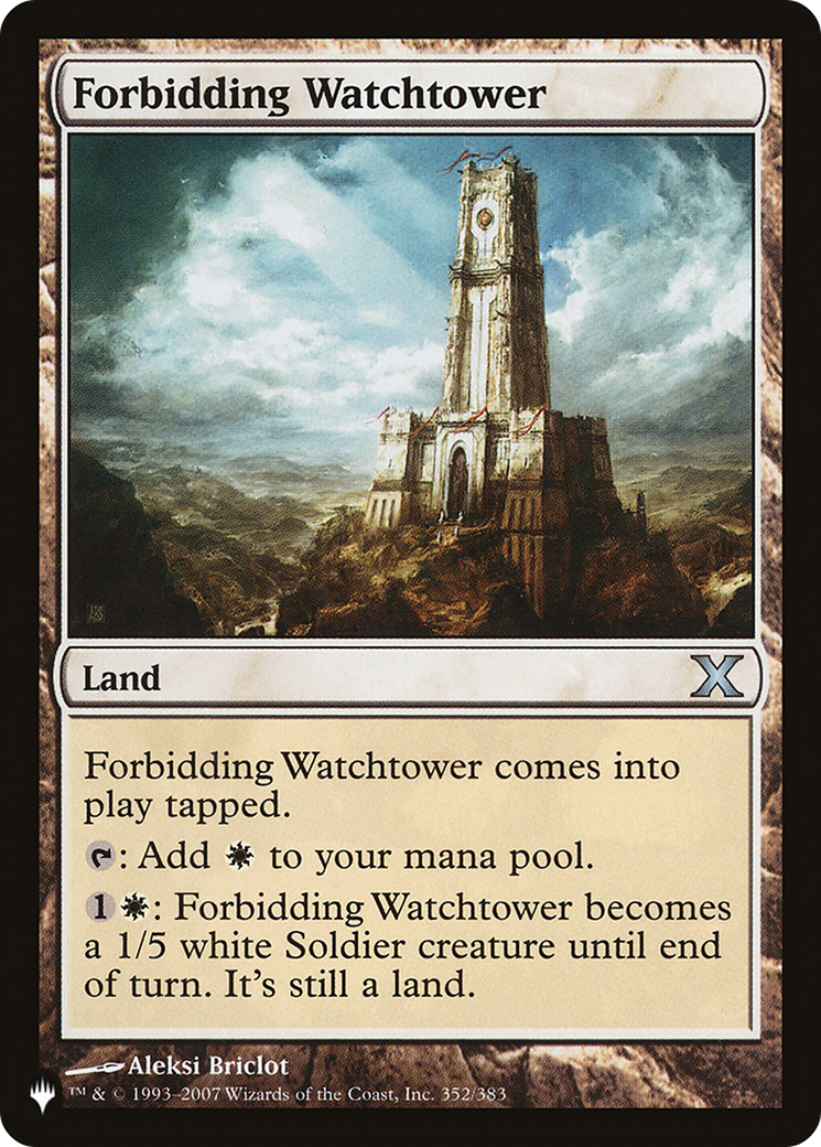 Forbidding Watchtower [The List] | Galaxy Games LLC