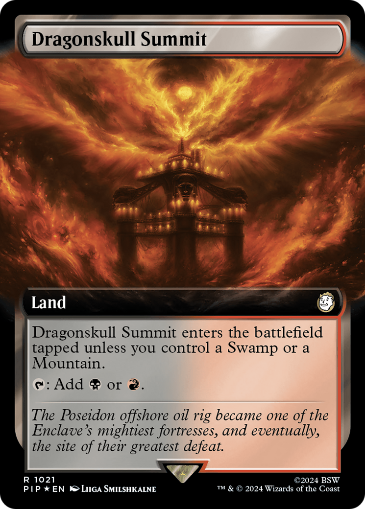 Dragonskull Summit (Extended Art) (Surge Foil) [Fallout] | Galaxy Games LLC
