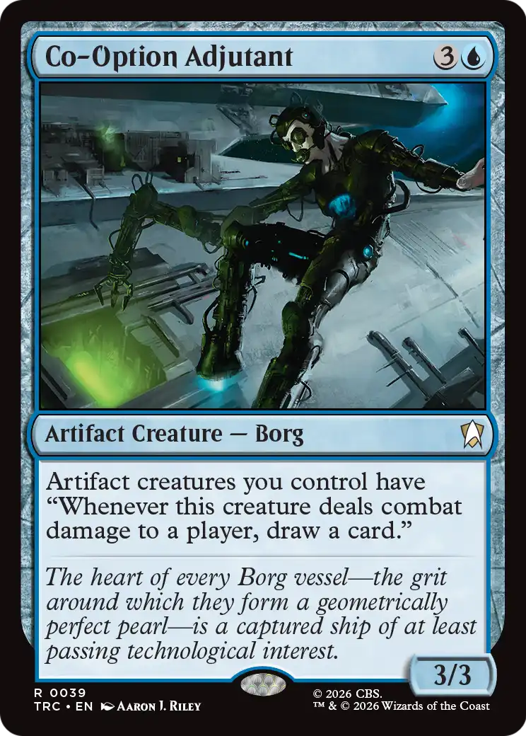 Co-Option Adjutant (Surge Foil) [Star Trek Commander] | Galaxy Games LLC