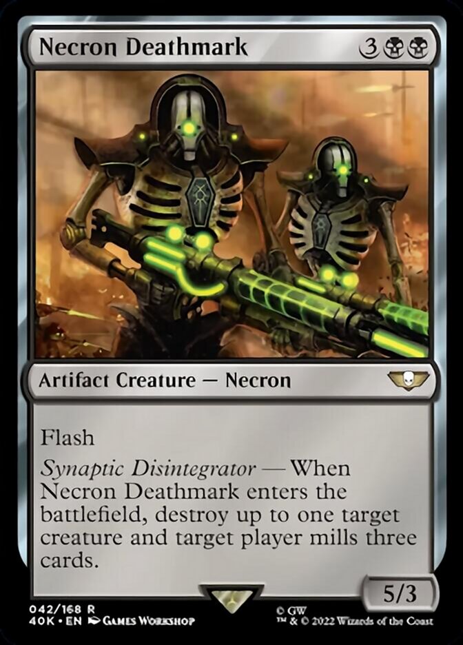 Necron Deathmark (Surge Foil) [Warhammer 40,000] | Galaxy Games LLC