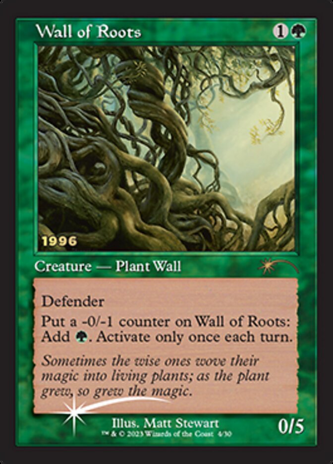 Wall of Roots [30th Anniversary Promos] | Galaxy Games LLC