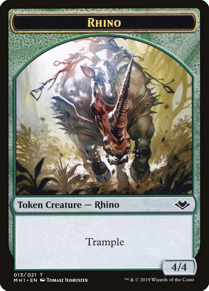 Rhino Token [Modern Horizons Tokens] | Galaxy Games LLC