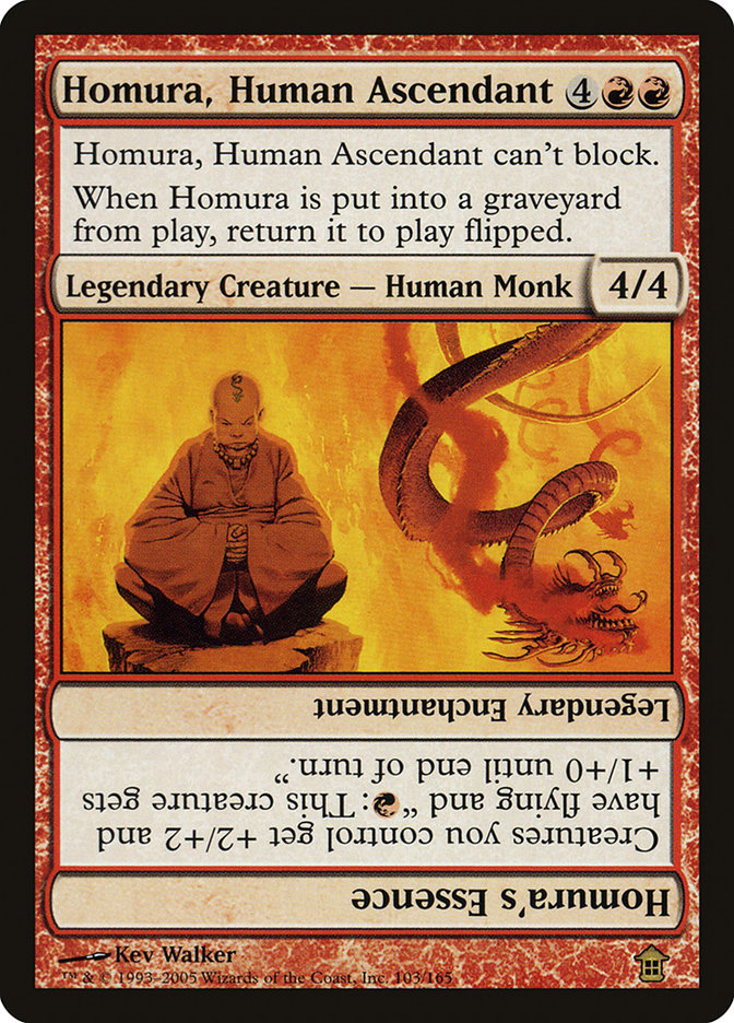 Homura, Human Ascendant // Homura's Essence [Saviors of Kamigawa] | Galaxy Games LLC