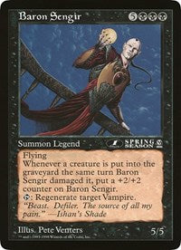 Baron Sengir (Oversized) [Oversize Cards] | Galaxy Games LLC