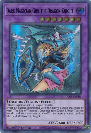 Dark Magician Girl the Dragon Knight (Alternate Art) [DLCS-EN006] Ultra Rare | Galaxy Games LLC