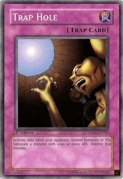 Trap Hole [5DS1-EN036] Common | Galaxy Games LLC
