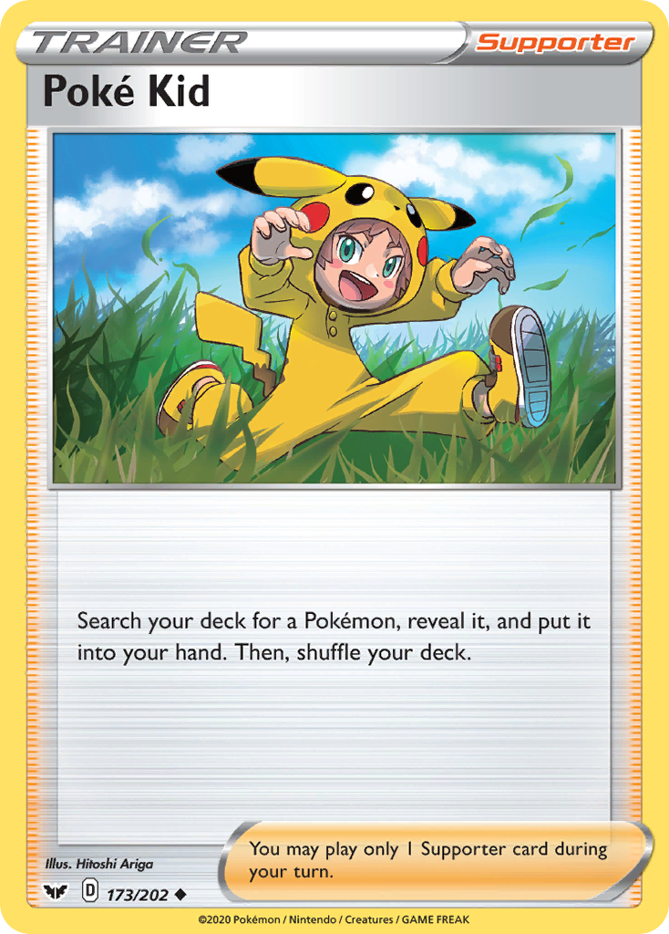 Poke Kid (173/202) [Sword & Shield: Base Set] | Galaxy Games LLC