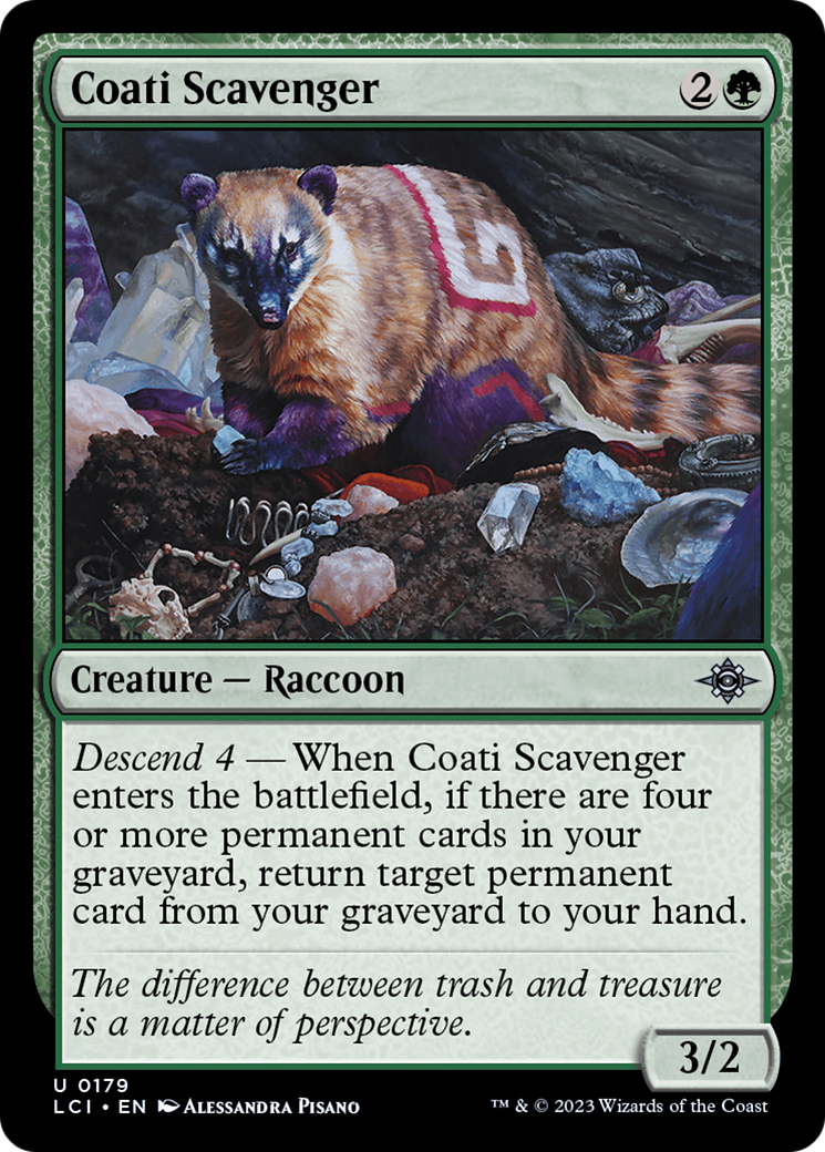 Coati Scavenger [The Lost Caverns of Ixalan] | Galaxy Games LLC