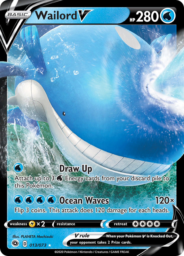 Wailord V (013/073) [Sword & Shield: Champion's Path] | Galaxy Games LLC