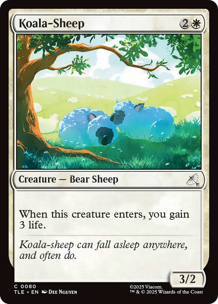 Koala-Sheep [Avatar: The Last Airbender: Eternal-Legal] | Galaxy Games LLC