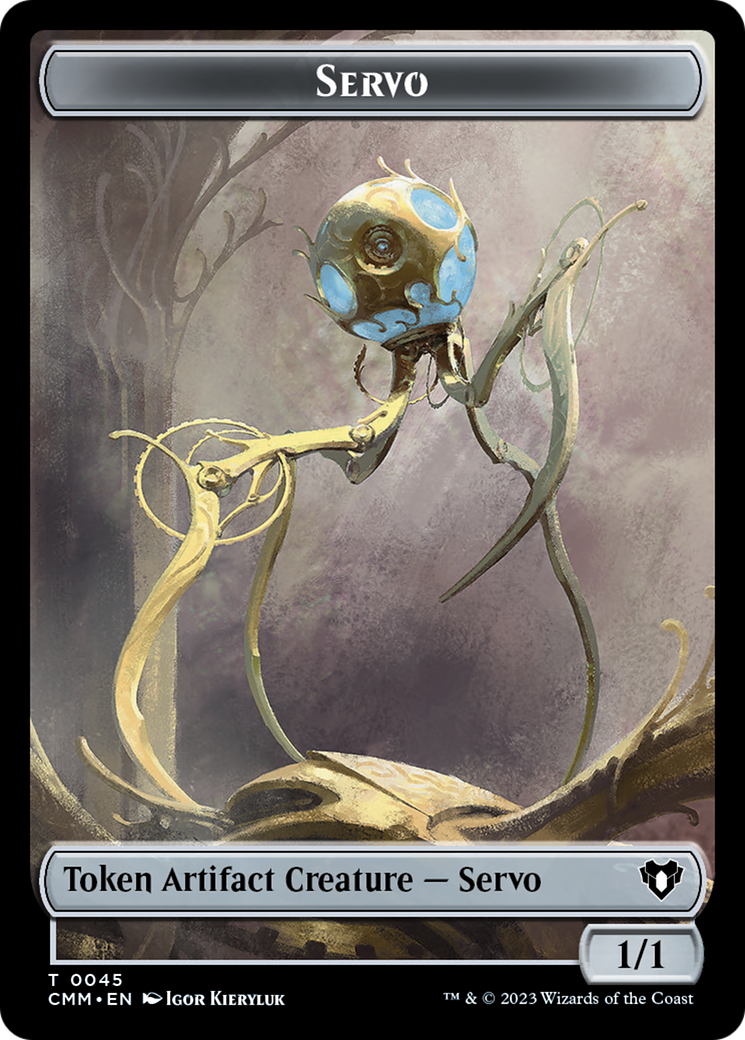 Servo Token [Commander Masters Tokens] | Galaxy Games LLC