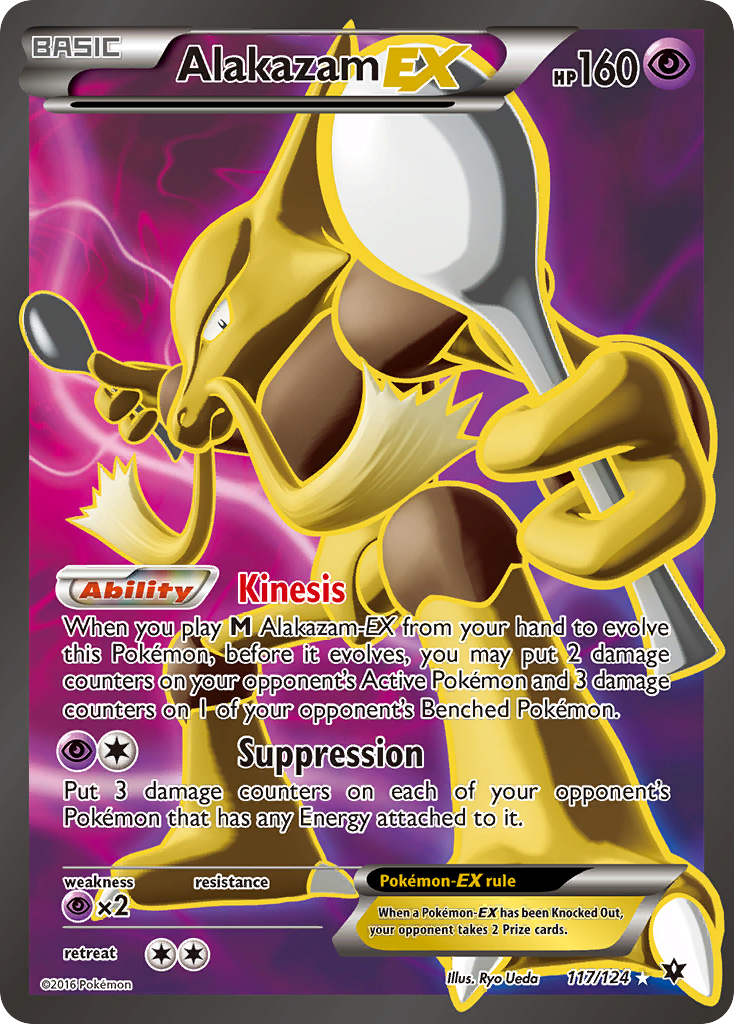 Alakazam EX (117/124) [XY: Fates Collide] | Galaxy Games LLC