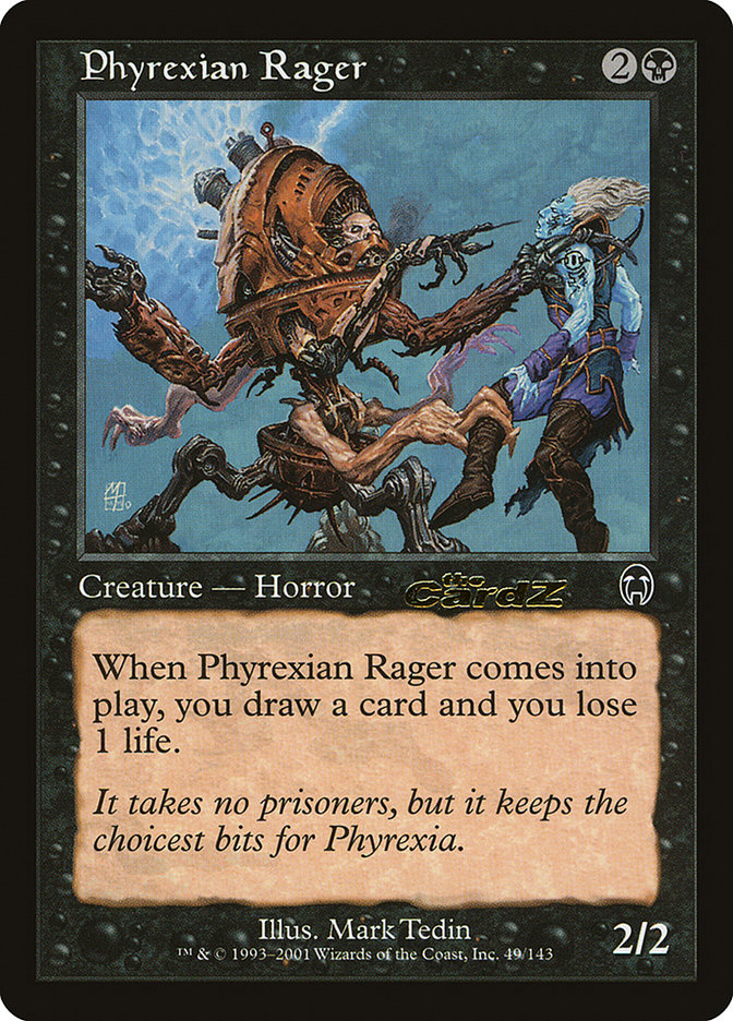 Phyrexian Rager [Media Promos] | Galaxy Games LLC