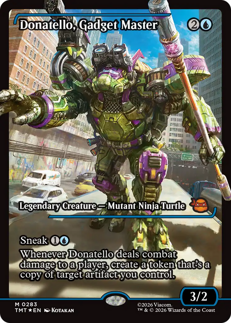 Donatello, Gadget Master (Showcase) [Teenage Mutant Ninja Turtles] | Galaxy Games LLC