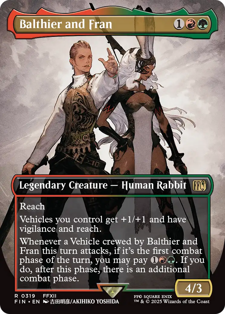 Balthier and Fran (Borderless) (0319) [FINAL FANTASY] | Galaxy Games LLC