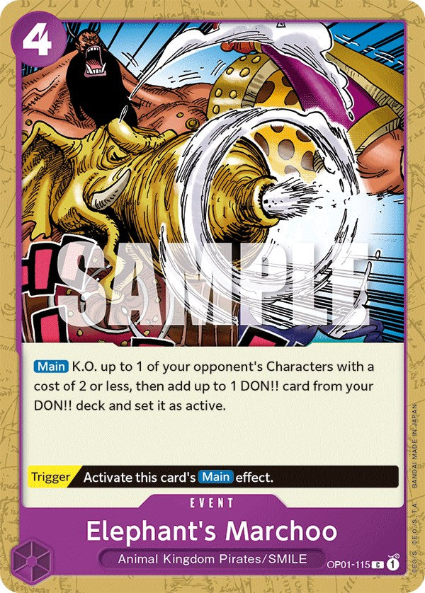 Elephant's Marchoo [Romance Dawn] | Galaxy Games LLC
