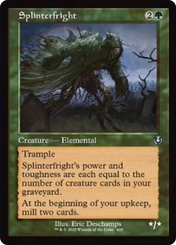 Splinterfright (Retro Frame) [Innistrad Remastered] | Galaxy Games LLC