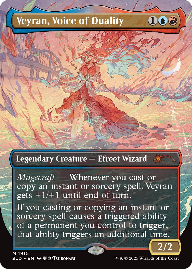 Veyran, Voice of Duality (Rainbow Foil) [Secret Lair Drop Series] | Galaxy Games LLC