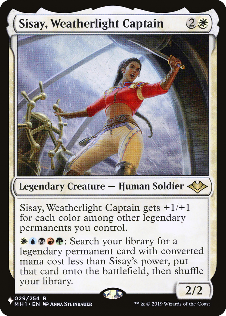 Sisay, Weatherlight Captain [Secret Lair: From Cute to Brute] | Galaxy Games LLC