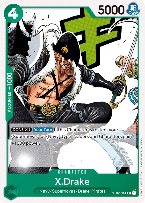 X.Drake [Starter Deck: Worst Generation] | Galaxy Games LLC