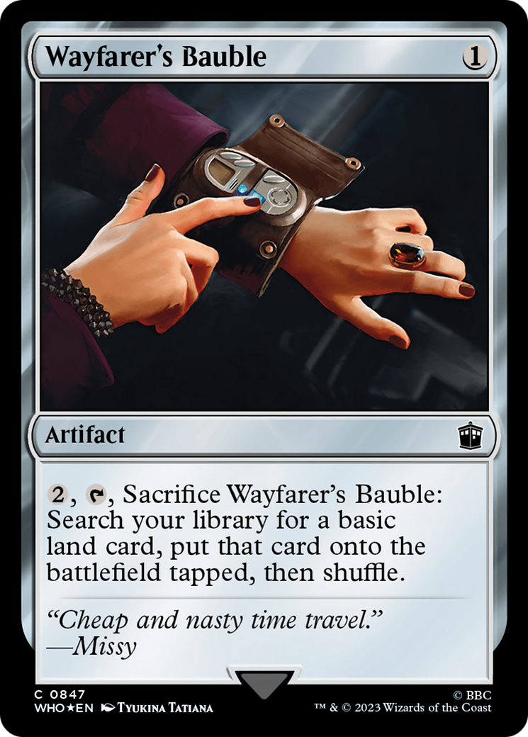 Wayfarer's Bauble (Surge Foil) [Doctor Who] | Galaxy Games LLC