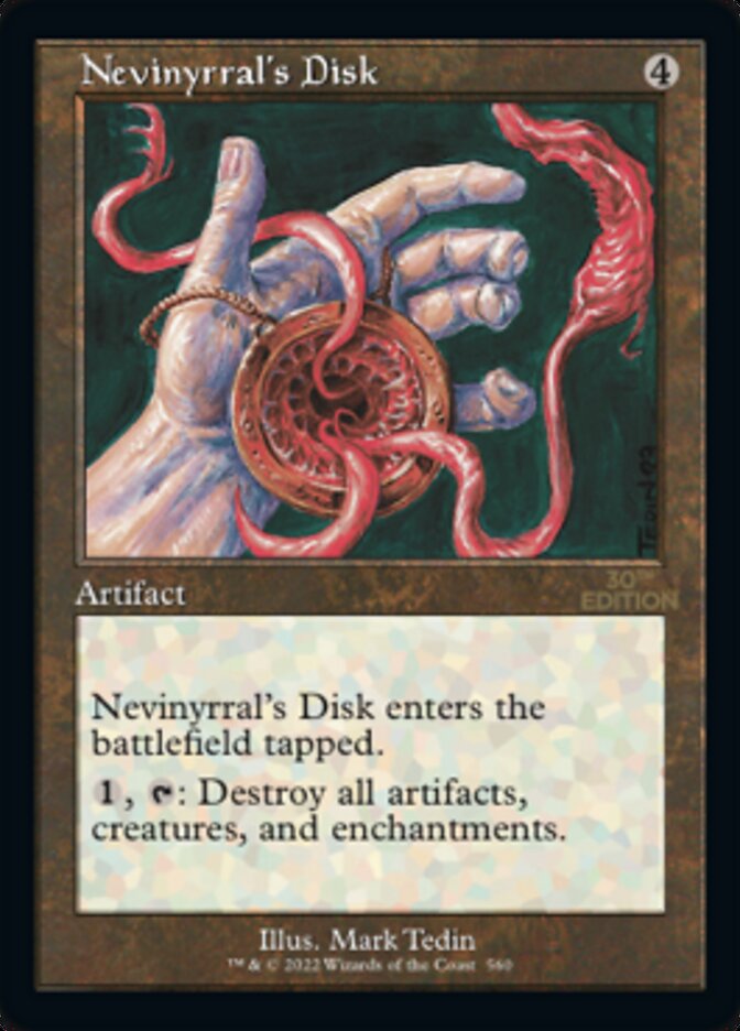 Nevinyrral's Disk (Retro) [30th Anniversary Edition] | Galaxy Games LLC