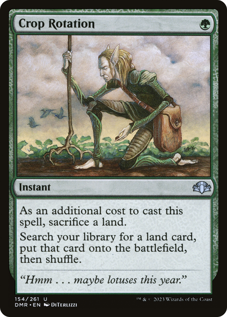 Crop Rotation [Dominaria Remastered] | Galaxy Games LLC