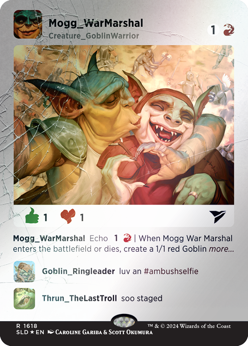 Mogg War Marshal (Rainbow Foil) [Secret Lair Drop Series] | Galaxy Games LLC