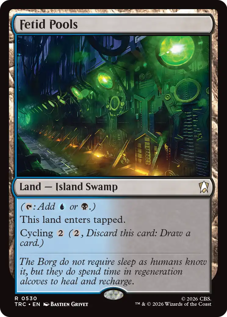Fetid Pools (Surge Foil) [Star Trek Commander] | Galaxy Games LLC