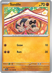 Sandile (115/198) [Scarlet & Violet: Base Set] | Galaxy Games LLC