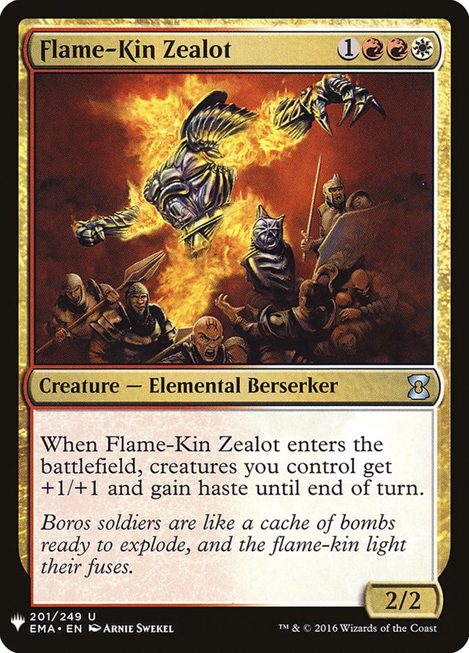 Flame-Kin Zealot [Mystery Booster] | Galaxy Games LLC