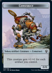 Copy // Construct (030) Double-Sided Token [Commander 2021 Tokens] | Galaxy Games LLC