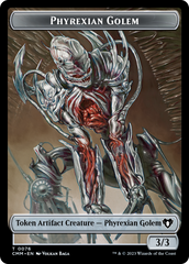 Phyrexian Golem // Ox Double-Sided Token [Commander Masters Tokens] | Galaxy Games LLC