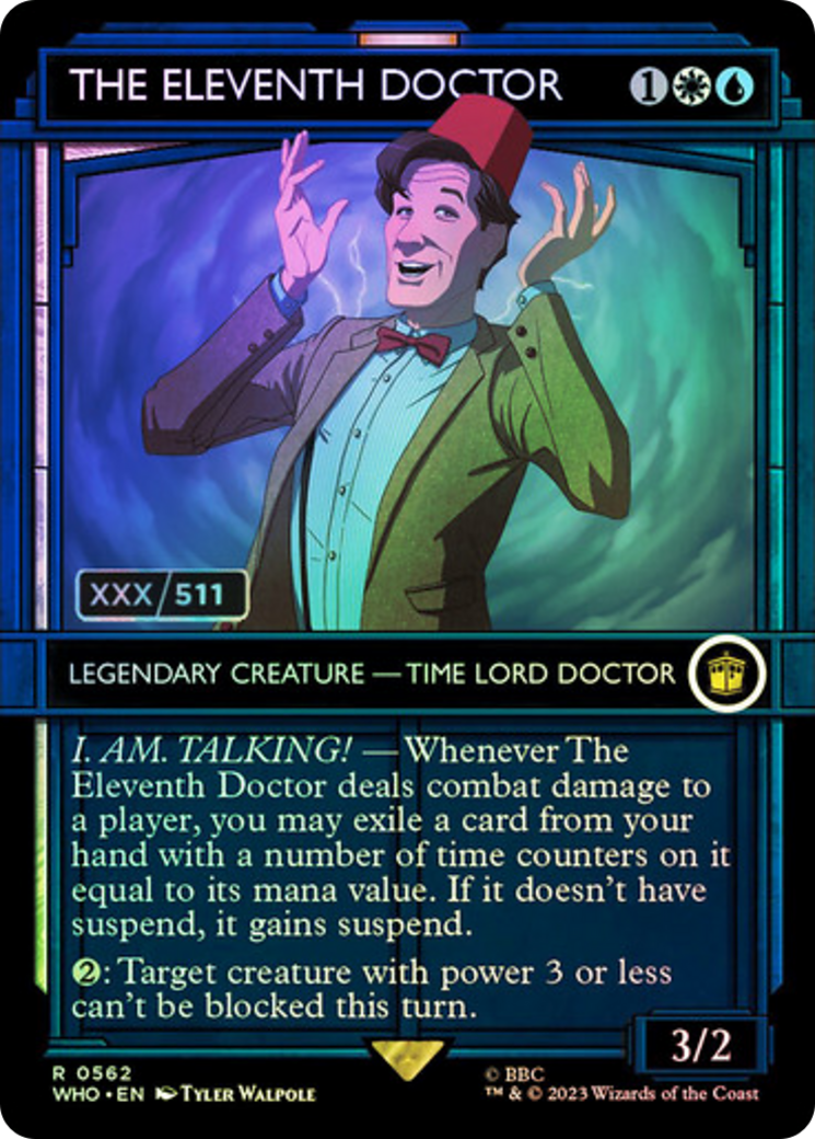 The Eleventh Doctor (Serial Numbered) [Doctor Who] | Galaxy Games LLC