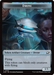 Robot // Drone Double-Sided Token [Edge of Eternities Tokens] | Galaxy Games LLC
