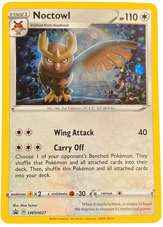 Noctowl (SWSH027) [Sword & Shield: Black Star Promos] | Galaxy Games LLC