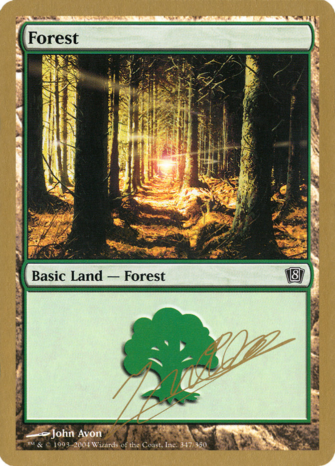 Forest (jn347) (Julien Nuijten) [World Championship Decks 2004] | Galaxy Games LLC
