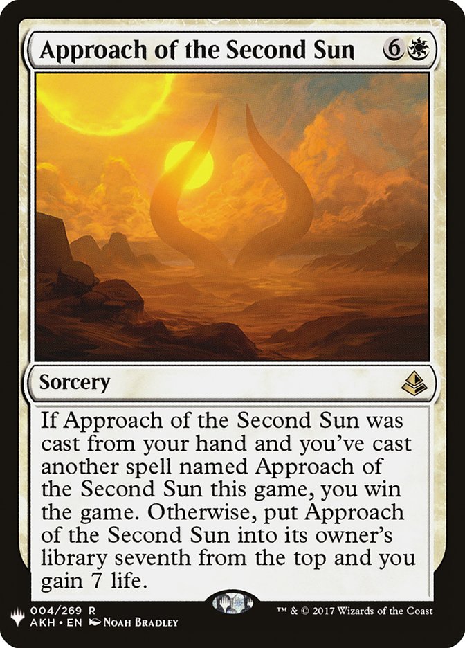 Approach of the Second Sun [Mystery Booster] | Galaxy Games LLC